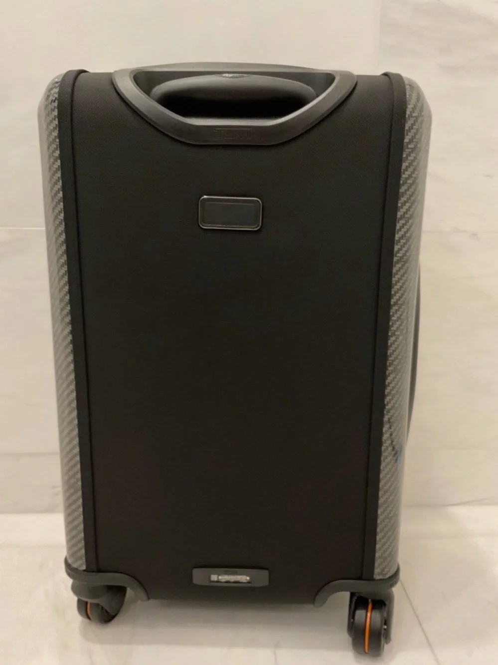 NEW Tumi McLaren 22” AERO DUAL ACCESS Expandable Carry On Suit Case BLACK ORANGE